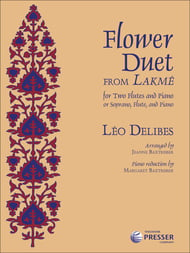 FLOWER DUET FROM LAKME 2FL/PF cover